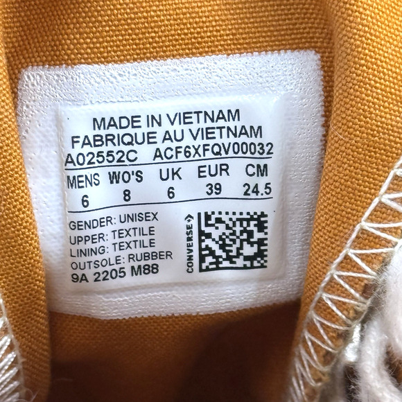 Converse Chuck 70 Desert Regeneration Shoes Sneakers UNISEX Wo’s 8/Men’s 6 - Picture 8 of 13